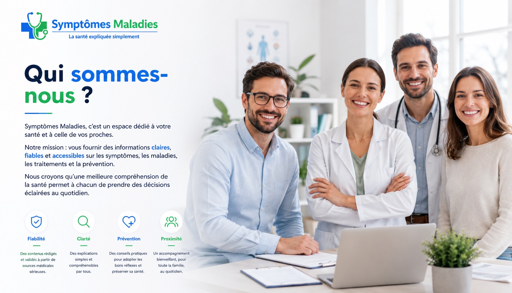 Symptômes Maladies - La santé expliquée simplement